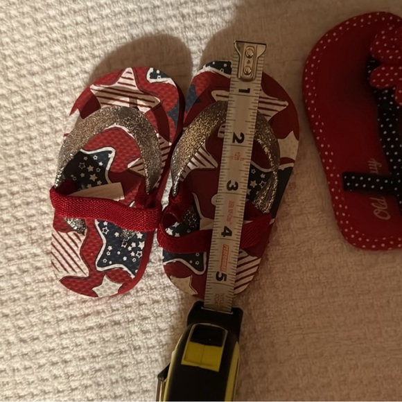 Patriotic Star and Polka Dot Baby Sandals - Picture 6 of 7